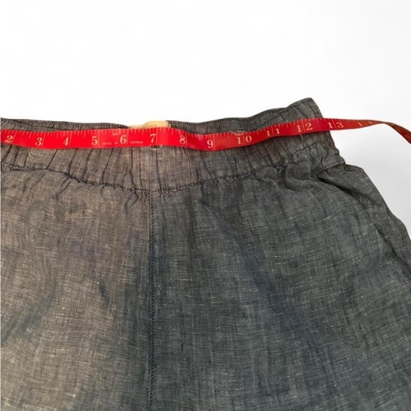 Cynthia Rowley XS Casual 100% linen wide leg Trousers-pants - Picture 5 of 9